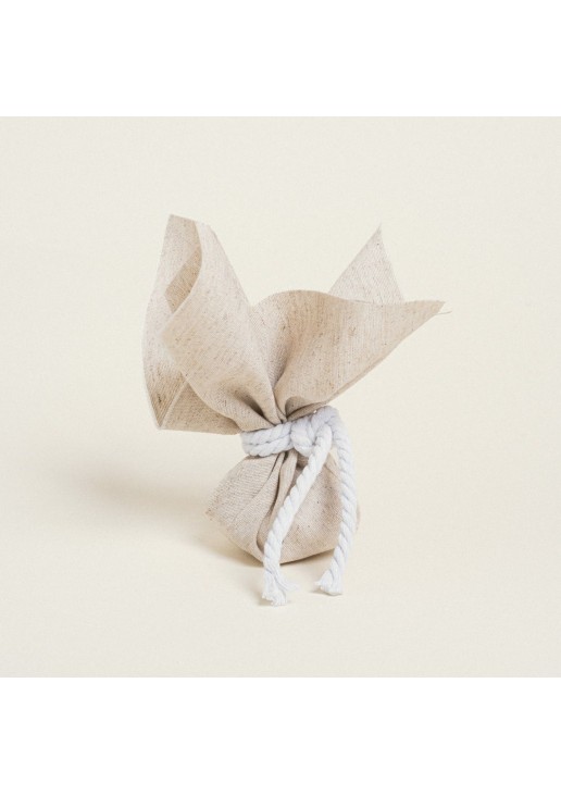 Beauty Home ΜΑΝΤΗΛΙ 27 x 27 cm ΟΨΗ ΛΙΝΟΥ ΕΚΡΟΥ