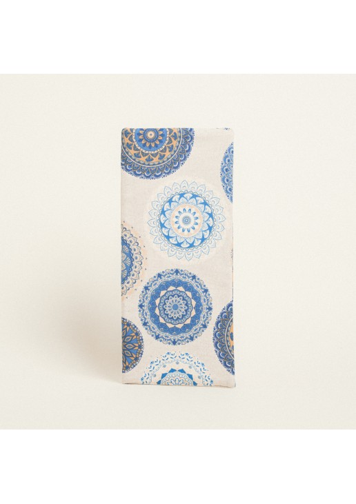 Beauty Home ΔΙΑΚΟΣΜΗΤΙΚΟ ΛΑΜΠΑΔΑΣ ΜΠΛΕ ΜΑΝΤΑΛΑ 45 x 22 cm