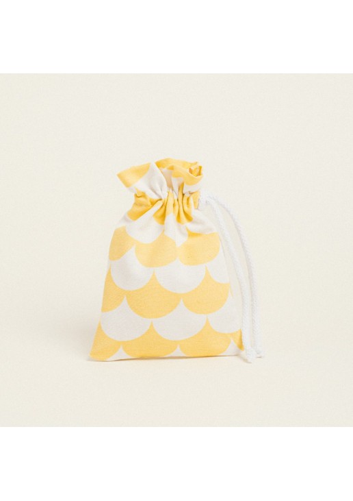 Beauty Home ΠΟΥΓΚΙ ΜΕ ΚΟΡΔΟΝΙ 12 x 17 cm ΓΟΡΓΟΝΕ ΚΙΤΡΙΝΟ