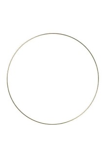 Beauty Home ΜΕΤΑΛΛΙΚΟΣ ΚΥΚΛΟΣ ΧΡΥΣΟΣ 30CM