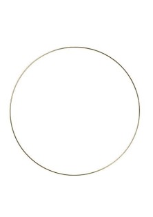 Beauty Home ΜΕΤΑΛΛΙΚΟΣ ΚΥΚΛΟΣ ΧΡΥΣΟΣ 30CM
