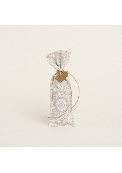 Beauty Home ΠΟΥΓΚΙ 6 x 19 cm ΛΕΥΚΑ ΜΑΝΤΑΛΑ