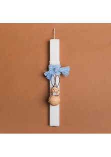 Beauty Home ΛΑΜΠΑΔΑ 33cm ΣΙΕΛ ΚΟΡΔΟΝΙ ΞΥΛΙΝΟΣ ΛΑΓΟΣ ΜΠΑΛΑ ΣΕ ΣΥΣΚΕΥΑΣΙΑ ΔΩΡΟΥ