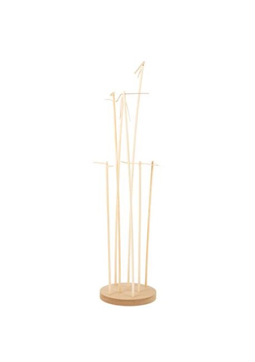Beauty Home ΞΥΛΙΝΗ ΒΑΣΗ ΓΙΑ 7 ΜΠΑΛΟΝΙΑ 17cm x 68cm