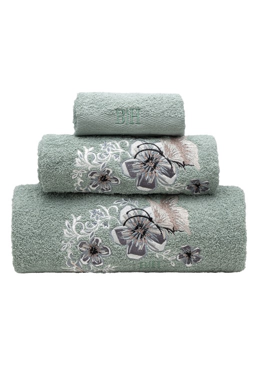 Beauty Home Σετ πετσέτες Art 3388 Σετ 3τμχ Βεραμάν