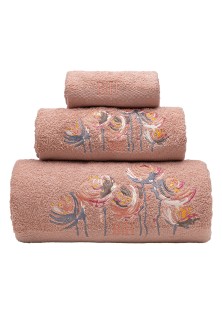 Beauty Home Σετ πετσέτες Art 3392 Σετ 3τμχ Σάπιο Μήλο
