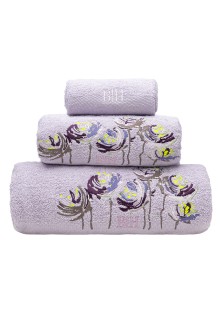 Beauty Home Σετ πετσέτες Art 3396 Σετ 3τμχ Λιλά