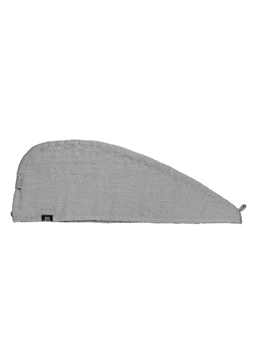 Beauty Home Πετσέτα μαλλιών Turban Art 3406 Γκρι