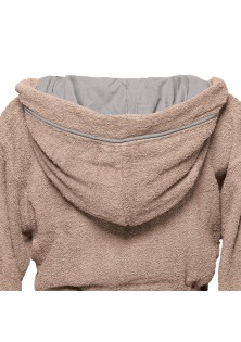 Beauty Home Μπουρνούζι με κουκούλα Art 3422 Μπεζ M
