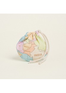 Beauty Home ΠΟΥΓΚΙ ΟΒΑΛ ΜΕ ΚΟΡΔΟΝΙ 13 x 14 cm ΧΑΡΤΗΣ ΕΓΧΡΩΜΟΣ