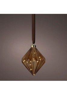 Beauty Home ΦΑΝΑΡΙ ΕΣΩΤΕΡΙΚΟΥ ΧΩΡΟΥ ΔΙΑΜΑΝΤΙ 16 CM ΜΕ LED