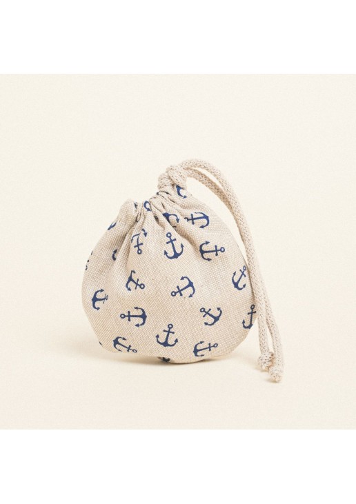 Beauty Home ΠΟΥΓΚΙ ΟΒΑΛ ΜΕ ΚΟΡΔΟΝΙ 13 x 14 cm ΜΙΚΡΕΣ ΑΓΚΥΡΕΣ 140 CM