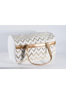 Beauty Home ΣΑΚ ΒΟΥΑΓΙΑΖ ΧΡΥΣΟ ΣΕΒΡΟΝ 45x30x30cm