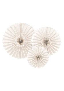 Beauty Home ΡΟΖΕΤΑ ΧΑΡΤΙΝΗ ΕΚΡΟΥ 3 ΤΜΧ