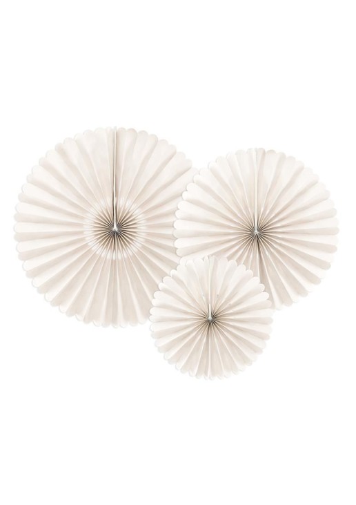 Beauty Home ΡΟΖΕΤΑ ΧΑΡΤΙΝΗ ΕΚΡΟΥ 3 ΤΜΧ