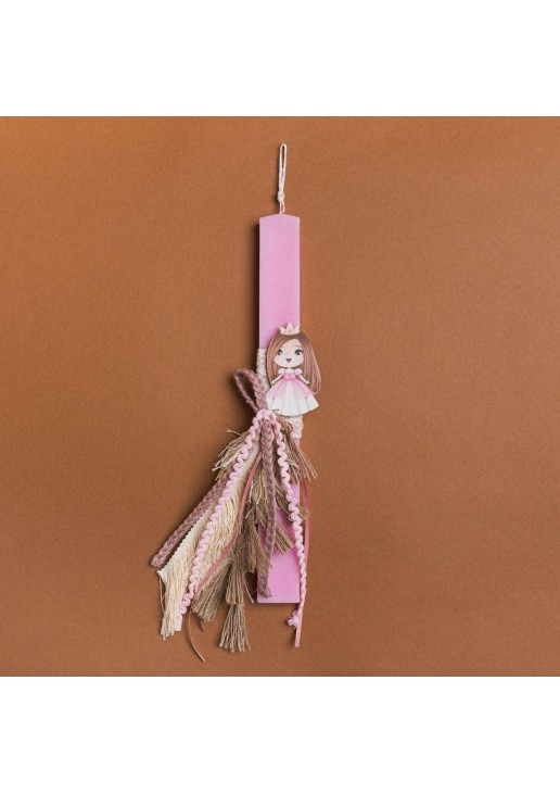 Beauty Home ΛΑΜΠΑΔΑ ΡΟΖ 33cm ΠΡΙΓΚΙΠΙΣΣΑ ΚΡΟΣΣΙ ΣΕ ΣΥΣΚΕΥΑΣΙΑ ΔΩΡΟΥ