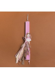 Beauty Home ΛΑΜΠΑΔΑ ΡΟΖ 33cm ΠΡΙΓΚΙΠΙΣΣΑ ΚΡΟΣΣΙ ΣΕ ΣΥΣΚΕΥΑΣΙΑ ΔΩΡΟΥ