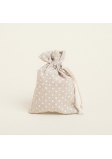 Beauty Home ΠΟΥΓΚΙ ΜΕ ΚΟΡΔΟΝΙ 12 x 17 cm ΛΕΥΚΟ ΠΟΥΑ