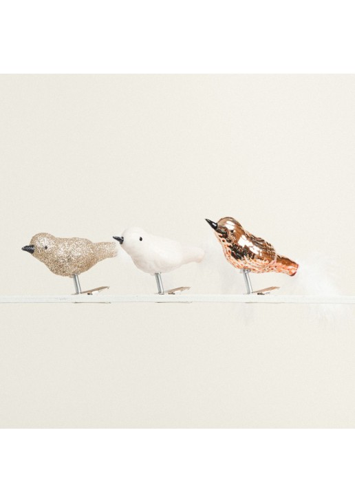 Beauty Home ΠΟΥΛΙΑ ΣΕΤ 3 ΤΜΧ 3 x 8 x 3,5 CM