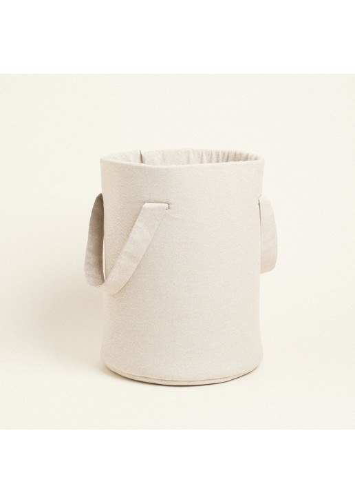 Beauty Home ΣΑΚΟΣ ΚΥΛΙΝΔΡΟΣ 43 x 30 cm ΜΠΕΖ ΧΡΥΣΟ LUREX