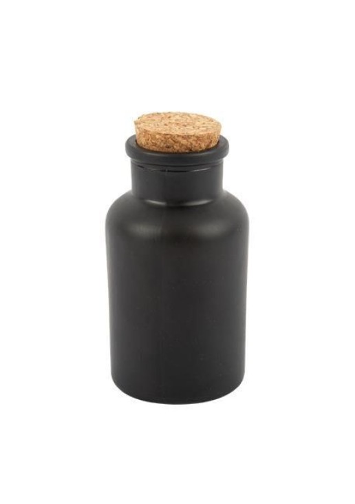 Beauty Home ΜΠΟΥΚΑΛΑΚΙ ΜΑΥΡΟ ΜΑΤ ΜΕ ΦΕΛΛΟ 11 x 5,7 cm 125 ml