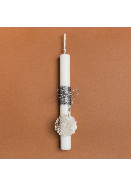 Beauty Home ΛΑΜΠΑΔΑ 25cm ΜΠΡΕΛΟΚ ΡΗΤΙΝΗΣ ΜΕ ΦΙΟΓΚΟ ΑΣΗΜΙ ΣΕ ΣΥΣΚΕΥΑΣΙΑ ΔΩΡΟΥ