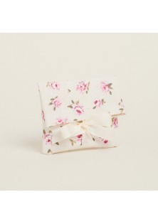 Beauty Home ΠΟΥΓΚΙ ΜΕ ΚΟΡΔΕΛΑ 12 x 17 cm ΜΙΝΙ ΦΛΟΡΑΛ ΕΚΡΟΥ