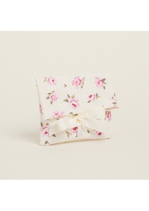 Beauty Home ΠΟΥΓΚΙ ΜΕ ΚΟΡΔΕΛΑ 12 x 17 cm ΜΙΝΙ ΦΛΟΡΑΛ ΕΚΡΟΥ