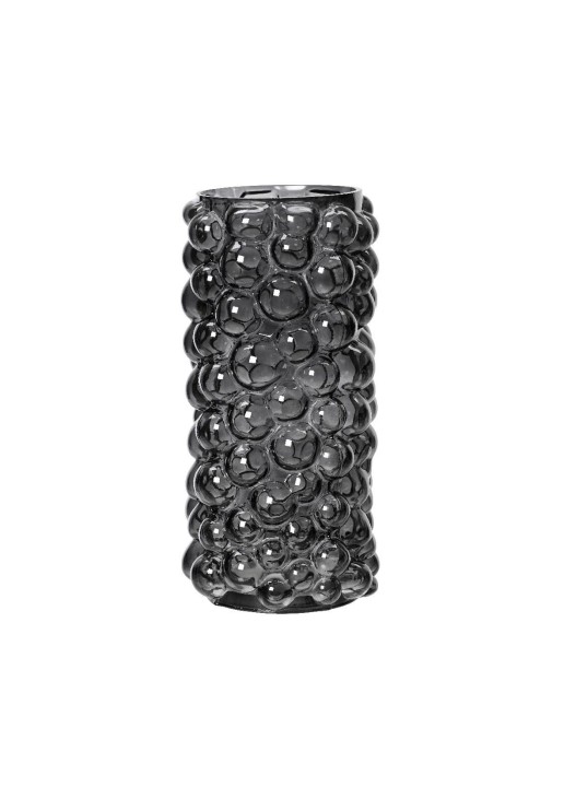 Beauty Home ΒΑΖΟ BUBBLES ΓΚΡΙ 16 x 30 cm