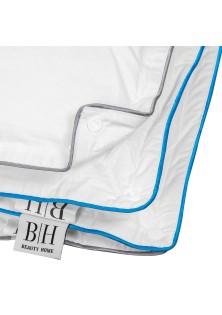 Beauty Home Παπλώματα υπέρδιπλα (2τμχ) με Clip clap Art 4073 550gsm (150gsm+400gsm) 220x240 Λευκό