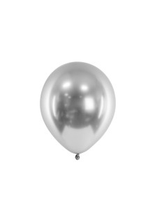 Beauty Home ΜΠΑΛΟΝΙΑ GLOSSY ΑΣΗΜΙ 30 CM 10 TEM
