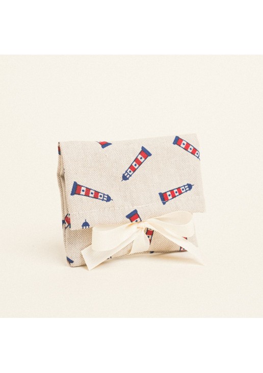 Beauty Home ΠΟΥΓΚΙ ΜΕ ΚΟΡΔΕΛΑ 12 x 17 cm ΜΙΚΡΟΙ ΦΑΡΟΙ