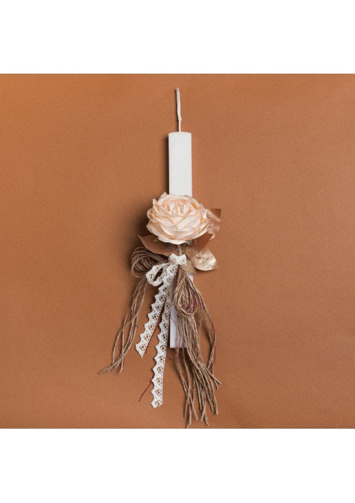 Beauty Home ΛΑΜΠΑΔΑ 33cm ΤΡΙΑΝΤΑΦΥΛΛΟ ΕΚΡΟΥ ΣΕ ΣΥΣΚΕΥΑΣΙΑ ΔΩΡΟΥ