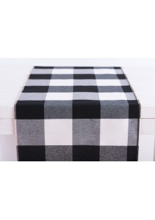 Beauty Home ΡΑΝΝΕΡ ΜΕΓΑΛΟ ΚΑΡΩ ΑΣΠΡΟΜΑΥΡΟ