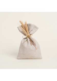 Beauty Home ΠΟΥΓΚΙ ΜΠΕΖ ΜΕ ΧΡΥΣΟ LUREX 12 x 17 cm