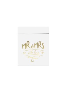 Beauty Home ΣΑΚΟΥΛΑΚΙΑ Mr&Mrs, 6ΤΜΧ 13×16.5cm