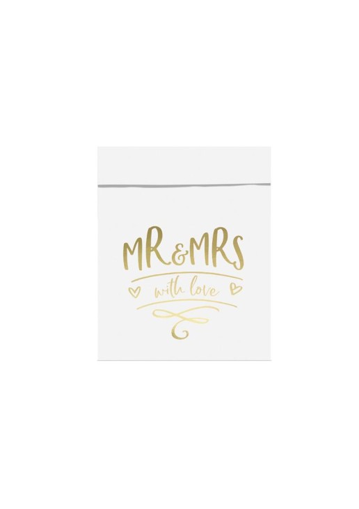 Beauty Home ΣΑΚΟΥΛΑΚΙΑ Mr&Mrs, 6ΤΜΧ 13×16.5cm