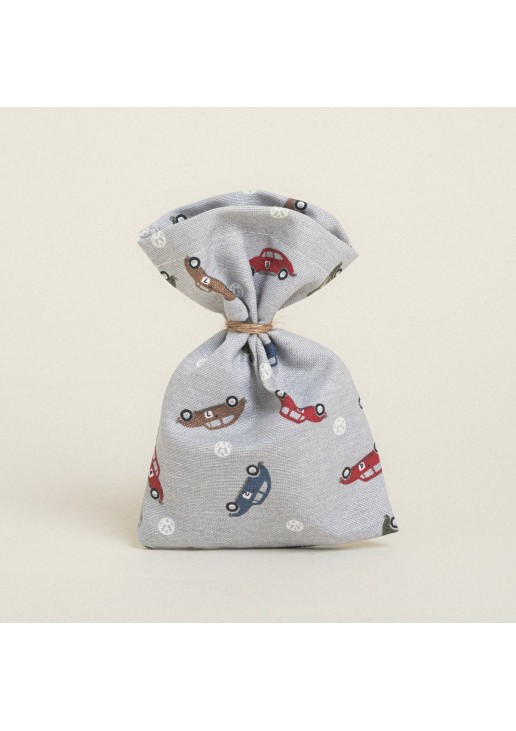 Beauty Home ΠΟΥΓΚΙ 12 x 17 cm ΜΙΝΙ ΑΥΤΟΚΙΝΗΤΑΚΙΑ ΓΚΡΙ