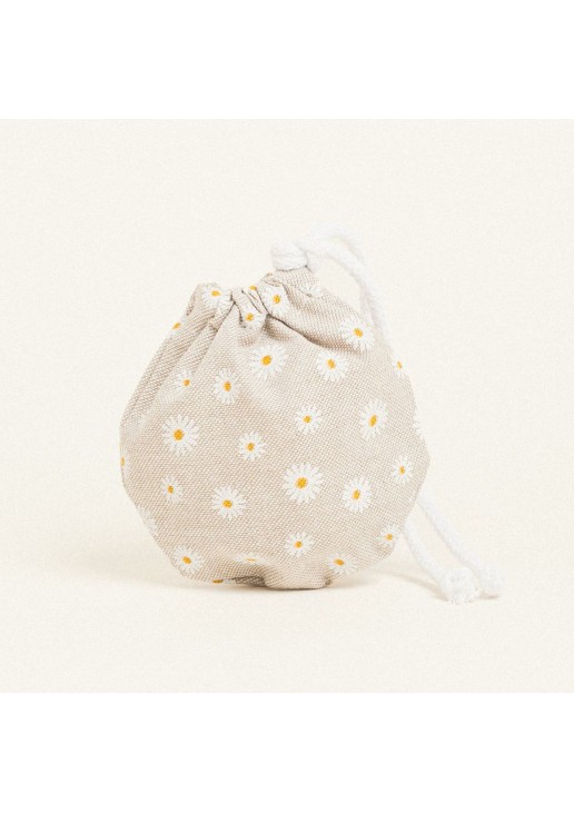 Beauty Home ΠΟΥΓΚΙ ΟΒΑΛ ΜΕ ΚΟΡΔΟΝΙ 13 x 14 cm ΜΙΚΡΕΣ ΜΑΡΓΑΡΙΤΕΣ