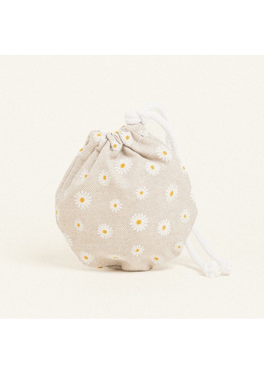 Beauty Home ΠΟΥΓΚΙ ΟΒΑΛ ΜΕ ΚΟΡΔΟΝΙ 13 x 14 cm ΜΙΚΡΕΣ ΜΑΡΓΑΡΙΤΕΣ