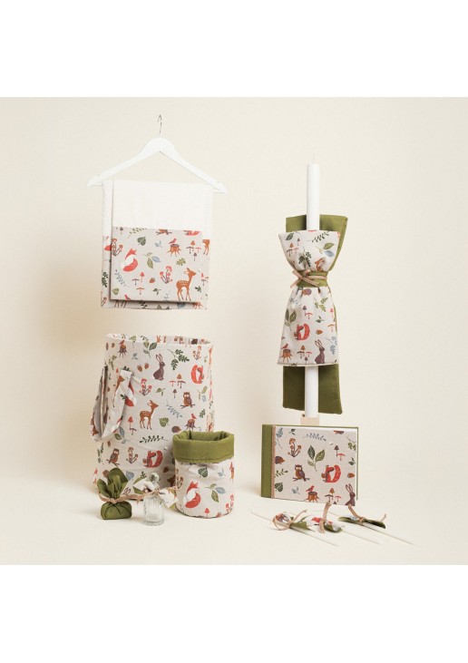 Beauty Home ΣΕΤ ΒΑΠΤΙΣΗΣ FOREST WOOD ANIMALS