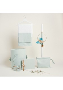 Beauty Home ΣΕΤ ΒΑΠΤΙΣΗΣ ΣΤΕΦΑΝΙ ΧΡΥΣΟ ΜΕ ΑΠΟΞΗΡΑΜΕΝΑ