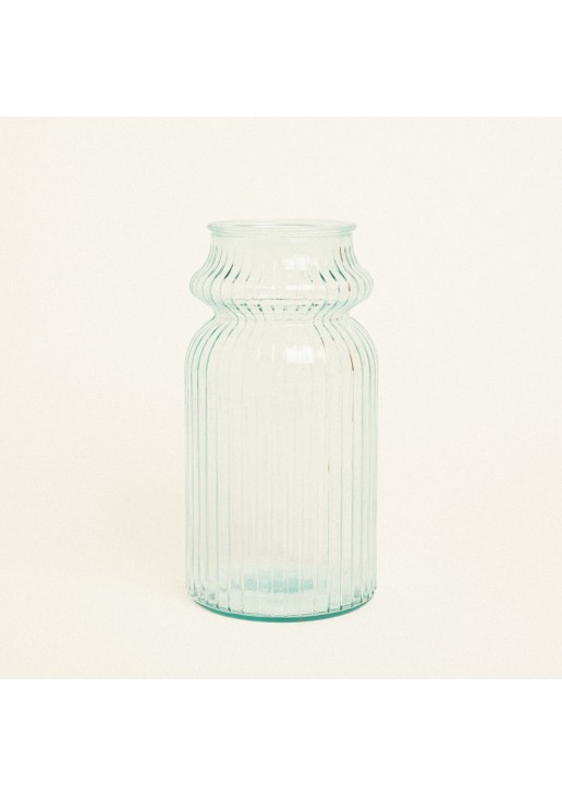 Beauty Home Γυάλινο Βάζο Ίριδα 28 CM