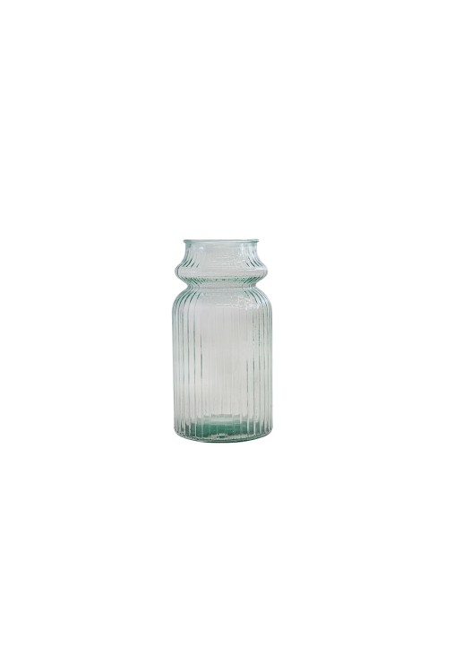 Beauty Home Γυάλινο Βάζο Ίριδα 28 CM