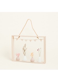 Beauty Home ΚΑΔΡΟ ΜΕ ΜΙΚΡΑ ΒΑΖΑΚΙΑ 40 x 30 x 4,5 cm