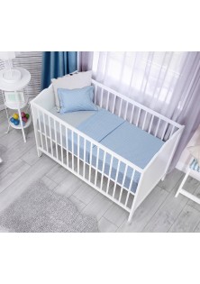 Σετ σεντόνια βρεφικά Art 5132 Ciel 120x170 Γαλάζιο Beauty Home ΣΕΤ 3ΤΜΧ