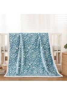 Κουβέρτα βρεφική 80x110 σε 3 χρώματα Art 5136 80x110 Γαλάζιο Beauty Home
