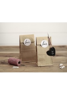 Beauty Home ΣΑΚΟΥΛΑΚΙΑ ΚΡΑΦΤ 8*18 CM ΣΥΣΚ. 6 ΤΕΜ