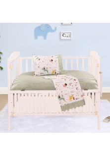 Beauty Home Σετ σεντόνια βρεφικά Art 5175 120x160 Πράσινο