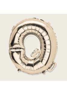 Beauty Home ΜΠΑΛΟΝΙ ΓΡΑΜΜΑ “Q” 36cm ΧΡΥΣΟ